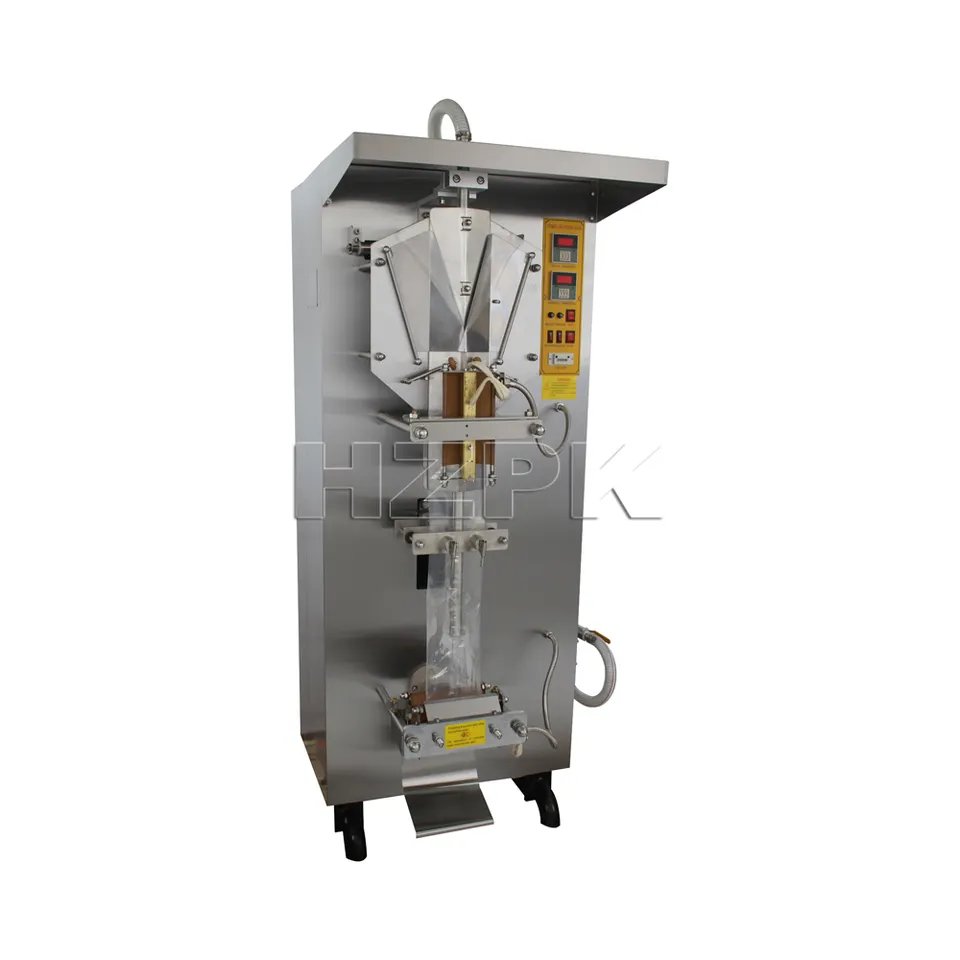 Pure water machine for packaging water and liquid