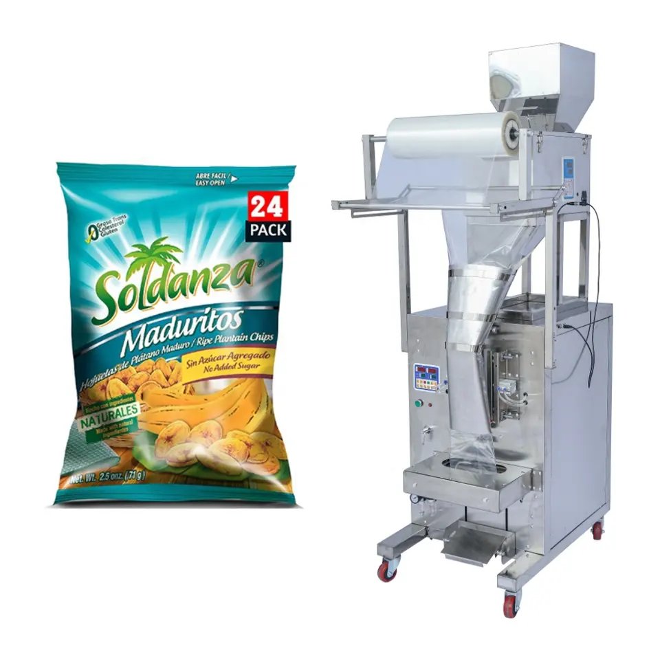 Packaging Machine, Food Packaging , Spices, Plantain Chips Sachet Seal Machine Sugar filling packing machine