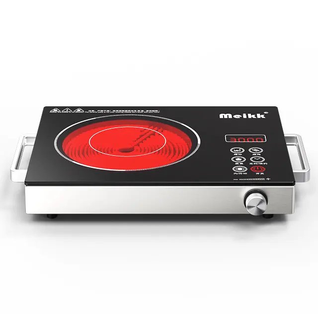 Hot Plate Burner Cooker Stove Countertop single stainless steel body ceramic glass infrared burner cooker