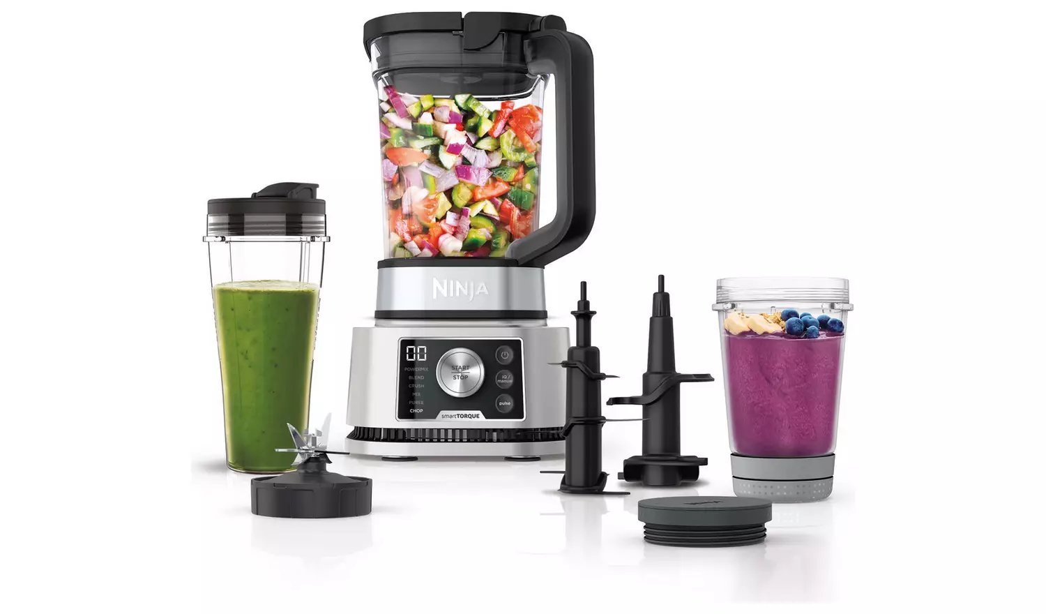Ninja Foodi Blender & Food Processor 2L Auto I Q