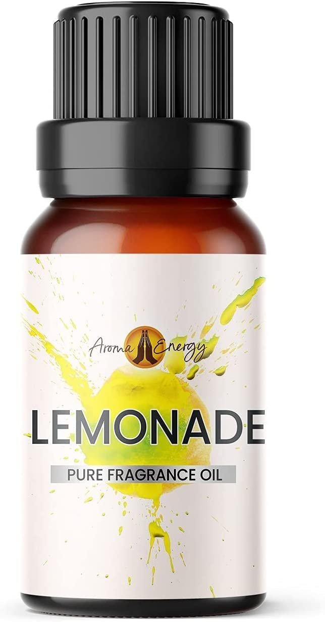 Lemonade Fragrance Oil 10ml - For Aromatherapy Wax Melt, Reed Diffuser, Candle Making, Home Made Soap, Bath Bomb, Potpourri, Slime, Oil Burner